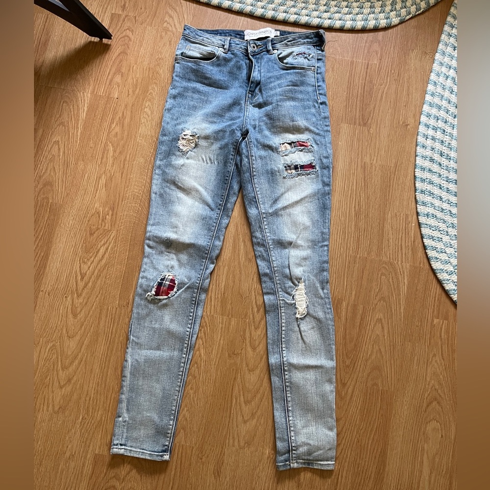 High Waisted Skinny Jeans